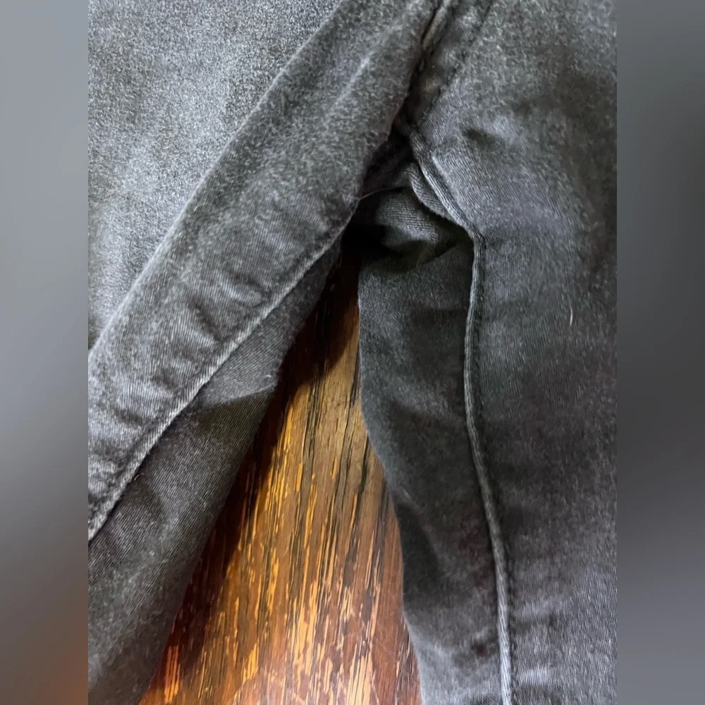Signature Levi Strauss Black Vintage Wash Skinny Jeans Sz 12 31x32